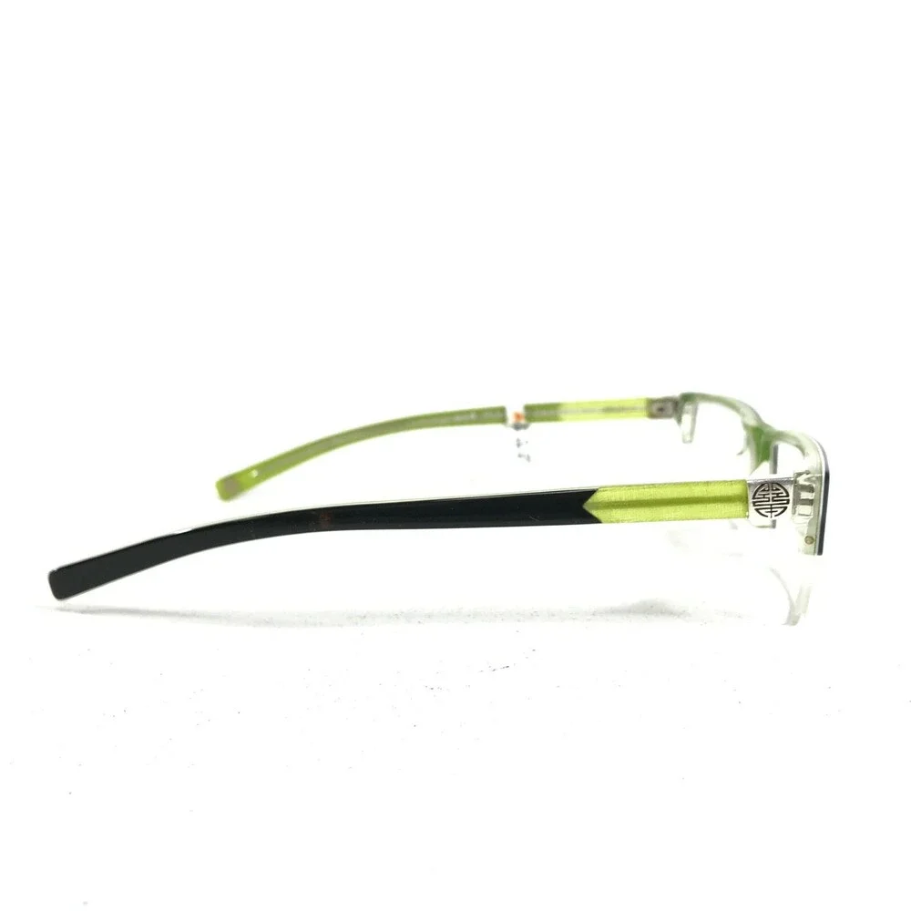 Coco Song Eyeglasses Frames SILK ROAD COL.2 Black Clear Green Silver 52-18-135